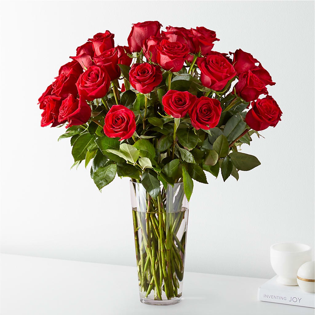 Long Stem Red Rose Bouquet – FLOWERS & GIFTS BY ROBERTS, Pinetops NC