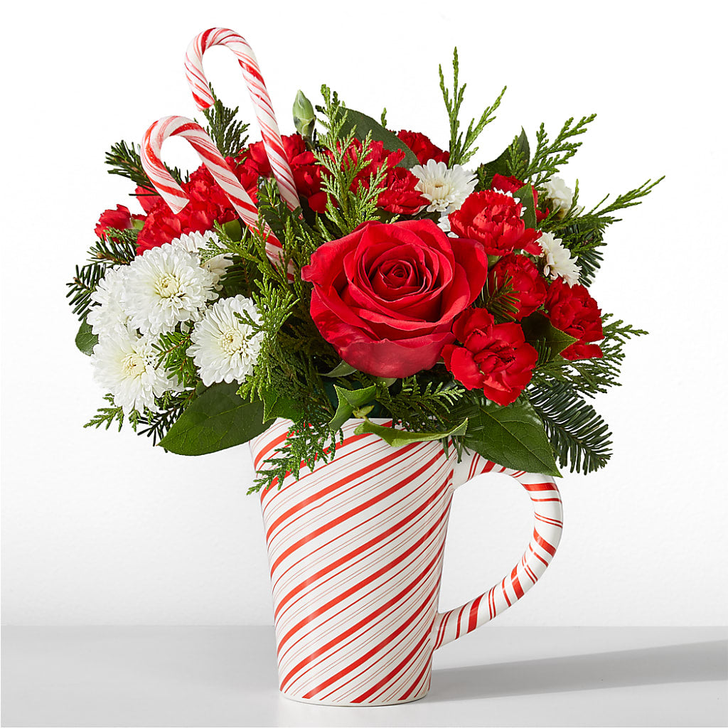 Peppermint Swirl Mug – FLOWERS & GIFTS BY ROBERTS, Pinetops NC