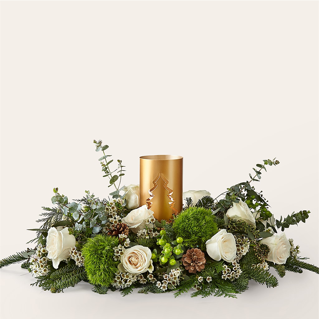 Chestnuts Roasting Centerpiece – FLOWERS & GIFTS BY ROBERTS, Pinetops NC