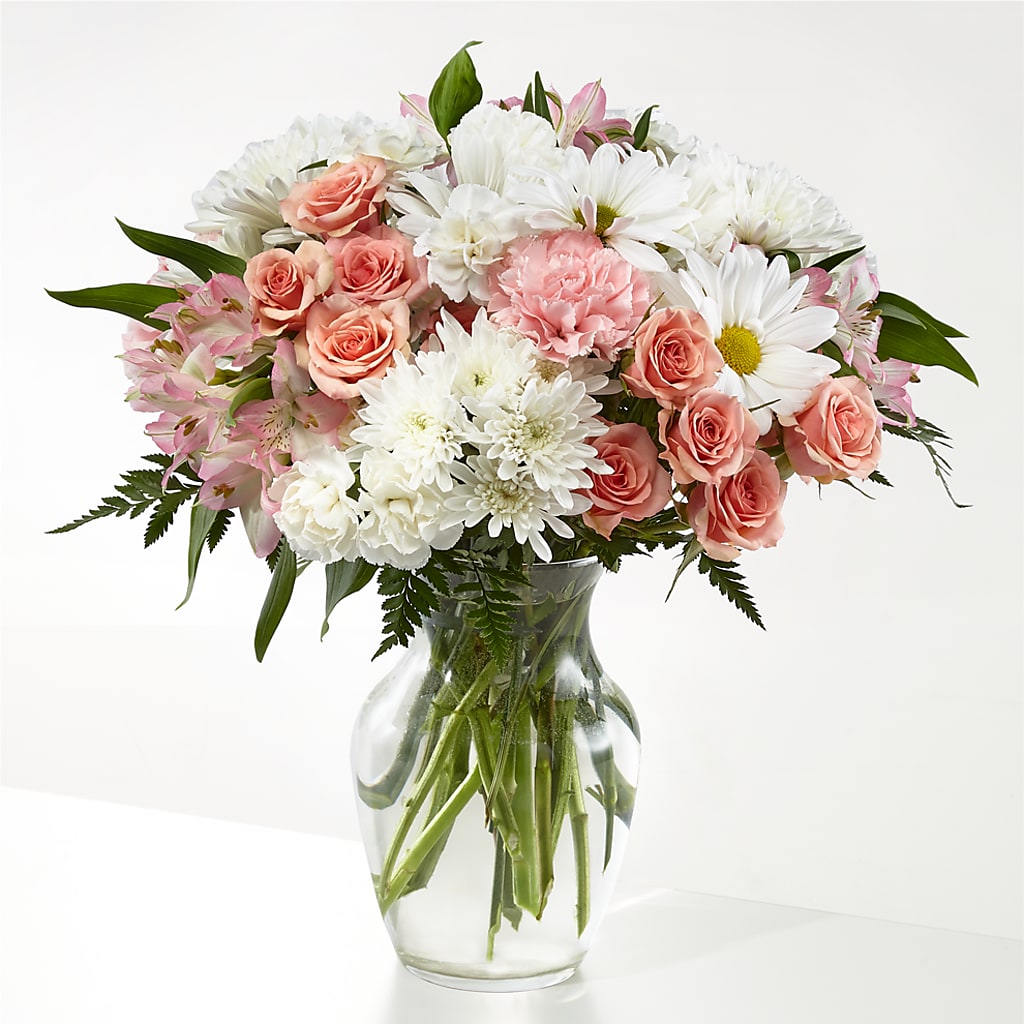 Blush Crush Bouquet – FLOWERS & GIFTS BY ROBERTS, Pinetops NC