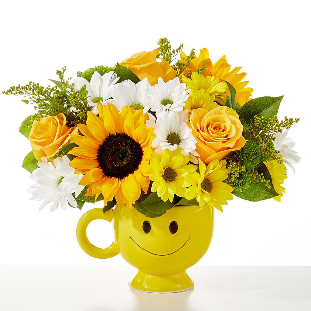 Be Happy Bouquet – FLOWERS & GIFTS BY ROBERTS, Pinetops NC