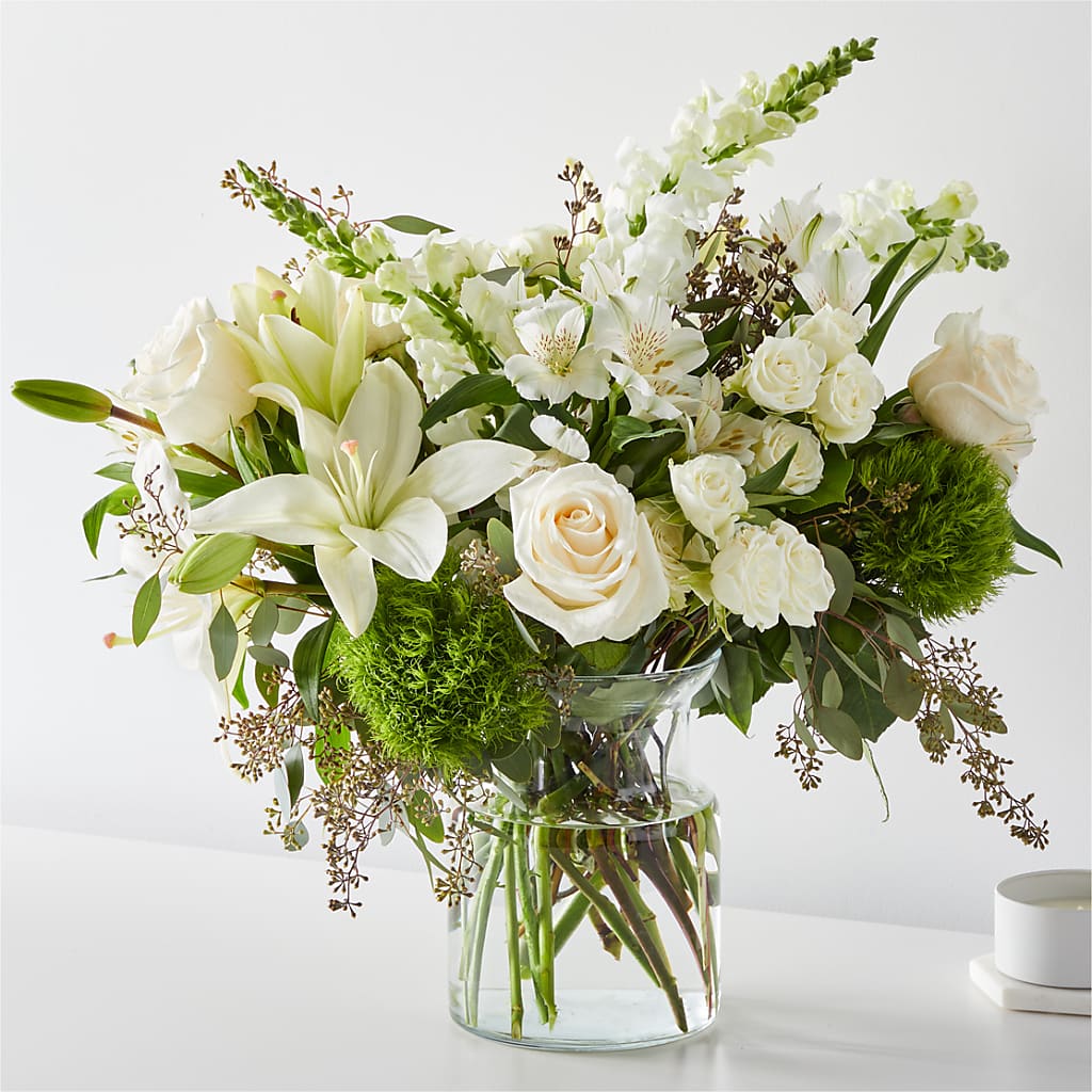 Fresh Linen Bouquet – FLOWERS & GIFTS BY ROBERTS, Pinetops NC
