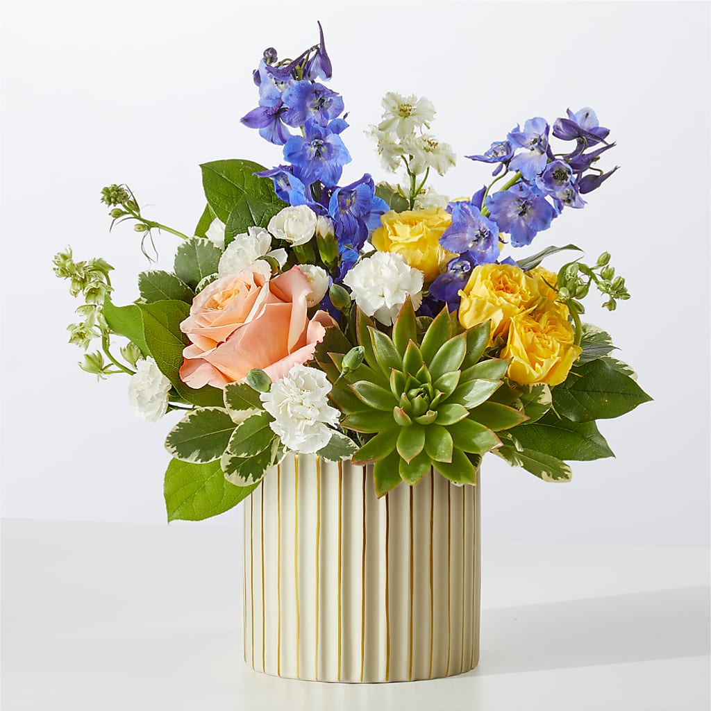 Cobalt Reverie Bouquet – FLOWERS & GIFTS BY ROBERTS, Pinetops NC