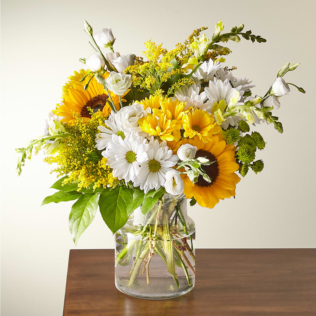 Hello Sunshine Bouquet – FLOWERS & GIFTS BY ROBERTS, Pinetops NC