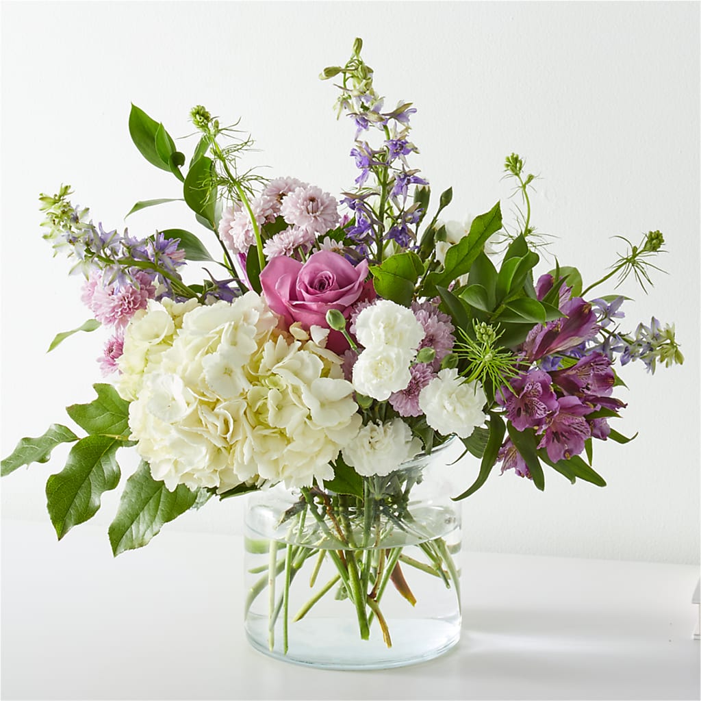 Violet Caress Bouquet – FLOWERS & GIFTS BY ROBERTS, Pinetops NC