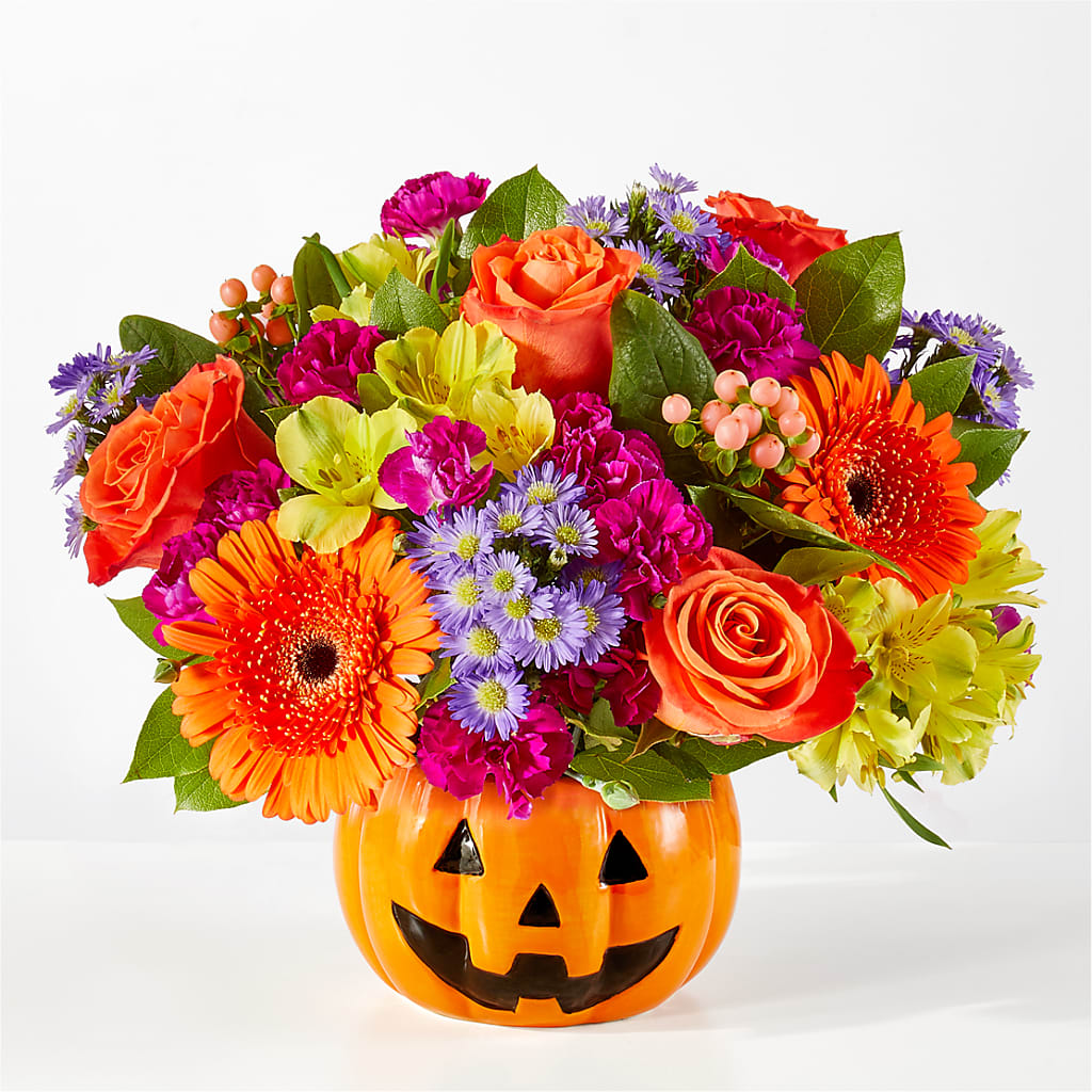 Tricks & Treats Pumpkin – FLOWERS & GIFTS BY ROBERTS, Pinetops NC