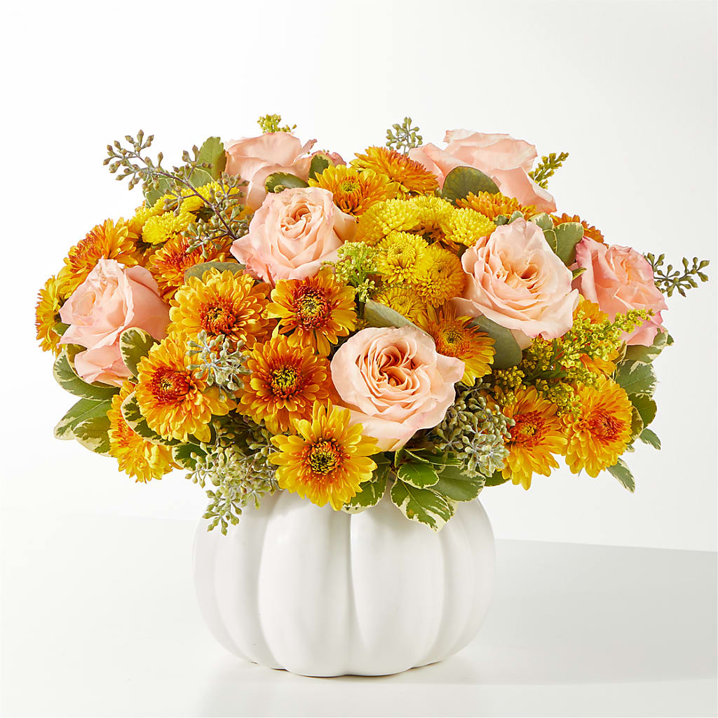 Peachy Pumpkin – FLOWERS & GIFTS BY ROBERTS, Pinetops NC