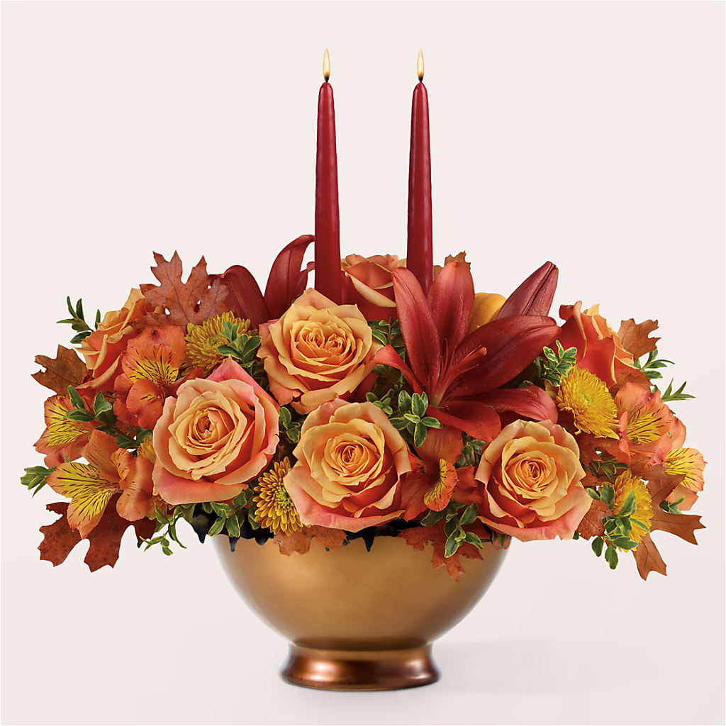 Harvest Table Centerpiece – FLOWERS & GIFTS BY ROBERTS, Pinetops NC