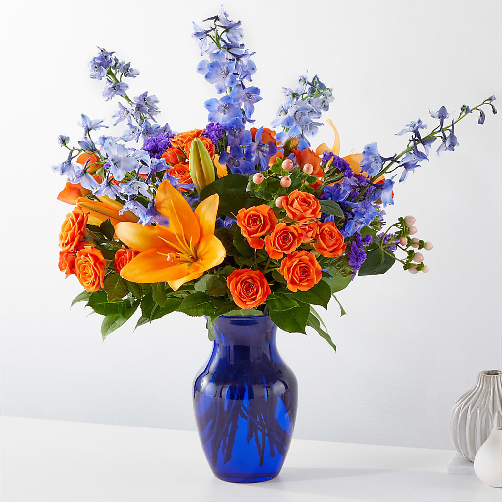 Radiant Citrus Bouquet – FLOWERS & GIFTS BY ROBERTS, Pinetops NC