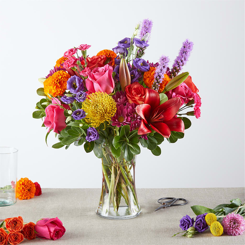 Feast of Color – A Florist Original – FLOWERS & GIFTS BY ROBERTS, Pinetops NC