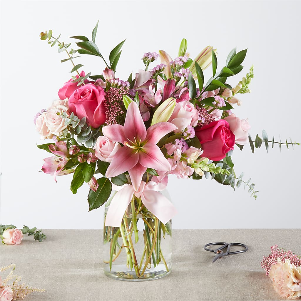 Pink Ribbon - A Florist Original – FLOWERS & GIFTS BY ROBERTS, Pinetops NC