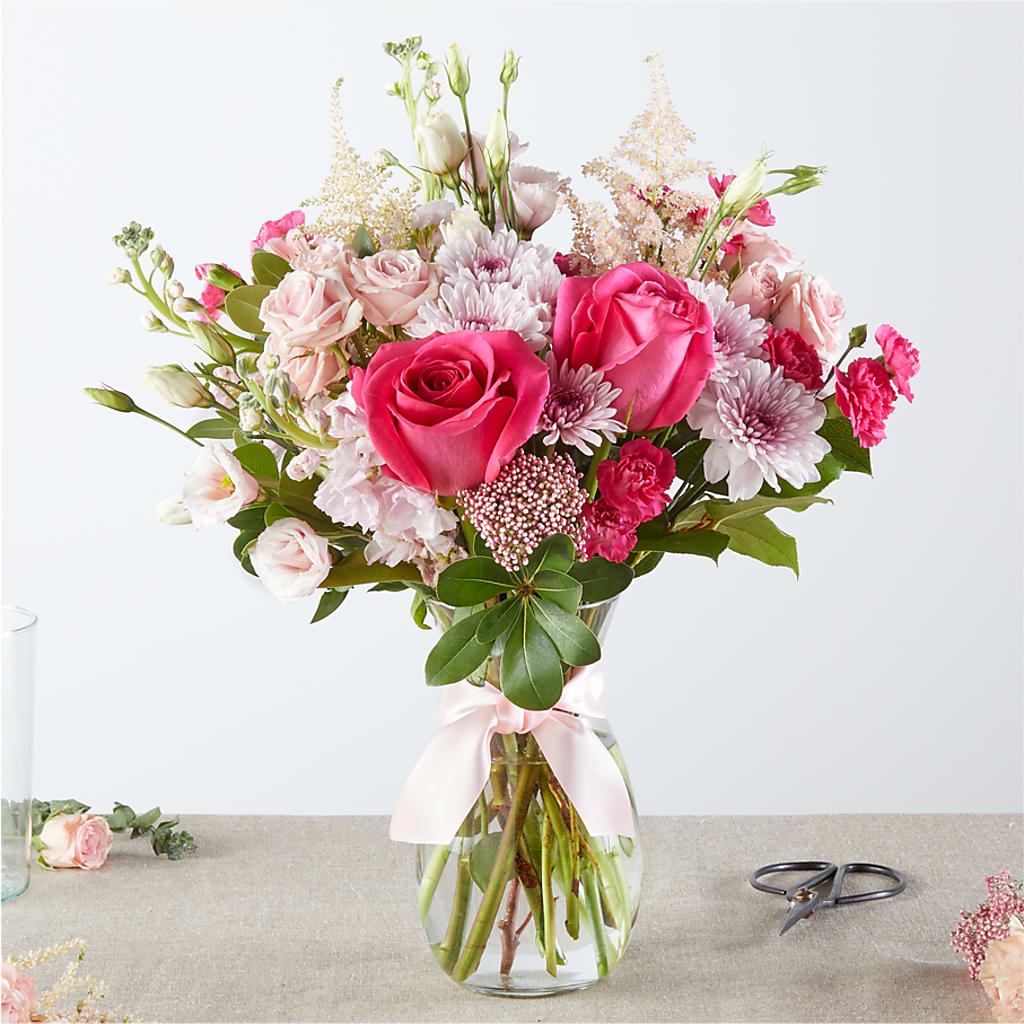 Pink Ribbon - A Florist Original – FLOWERS & GIFTS BY ROBERTS, Pinetops NC
