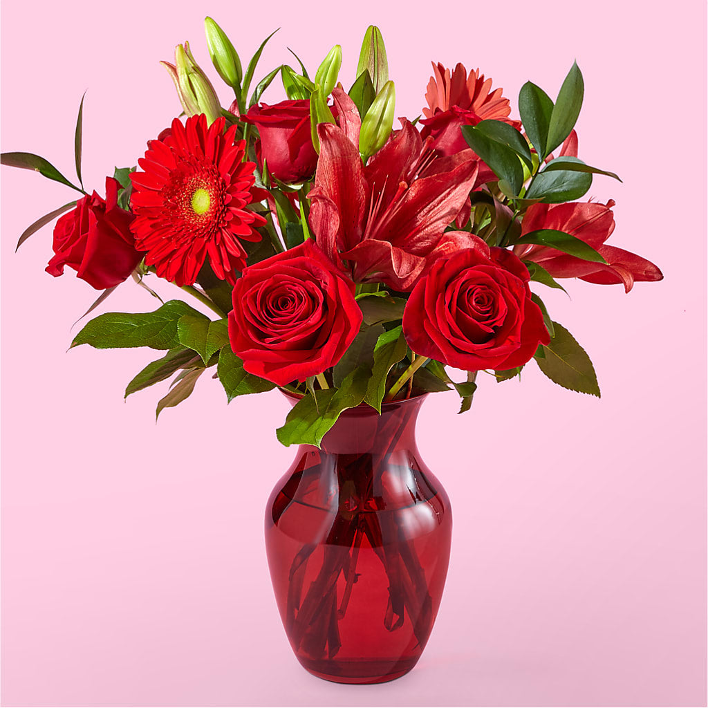 Burnin' Love Bouquet – FLOWERS & GIFTS BY ROBERTS, Pinetops NC