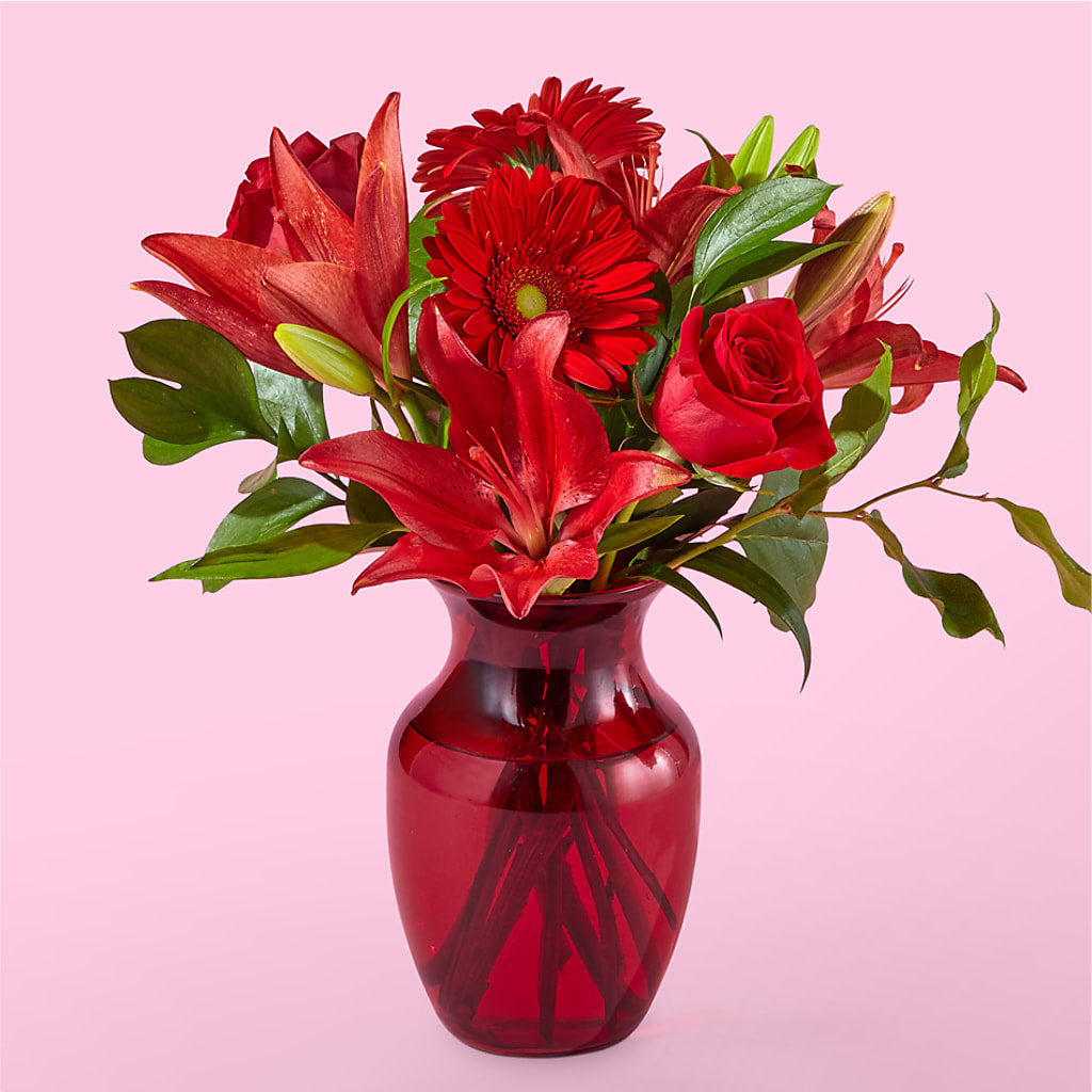 Burnin' Love Bouquet – FLOWERS & GIFTS BY ROBERTS, Pinetops NC