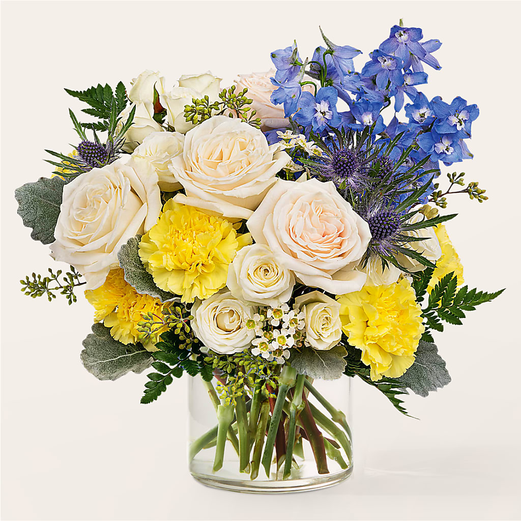 Lemon Sorbet Bouquet – FLOWERS & GIFTS BY ROBERTS, Pinetops NC
