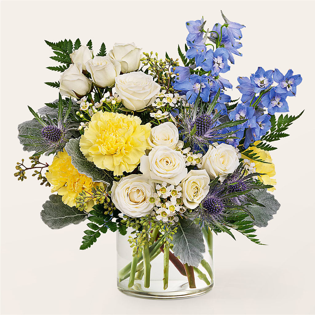 Lemon Sorbet Bouquet – FLOWERS & GIFTS BY ROBERTS, Pinetops NC
