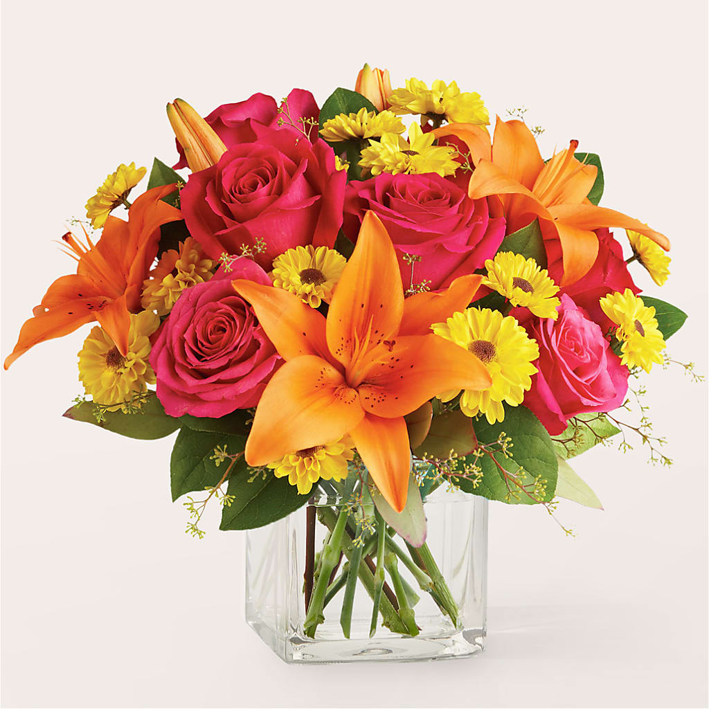 Neon Lights Bouquet – FLOWERS & GIFTS BY ROBERTS, Pinetops NC