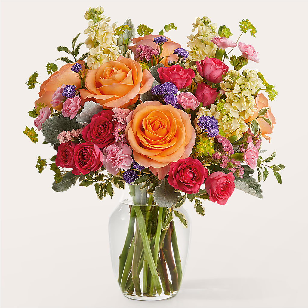 Tangerine Tango Bouquet – FLOWERS & GIFTS BY ROBERTS, Pinetops NC