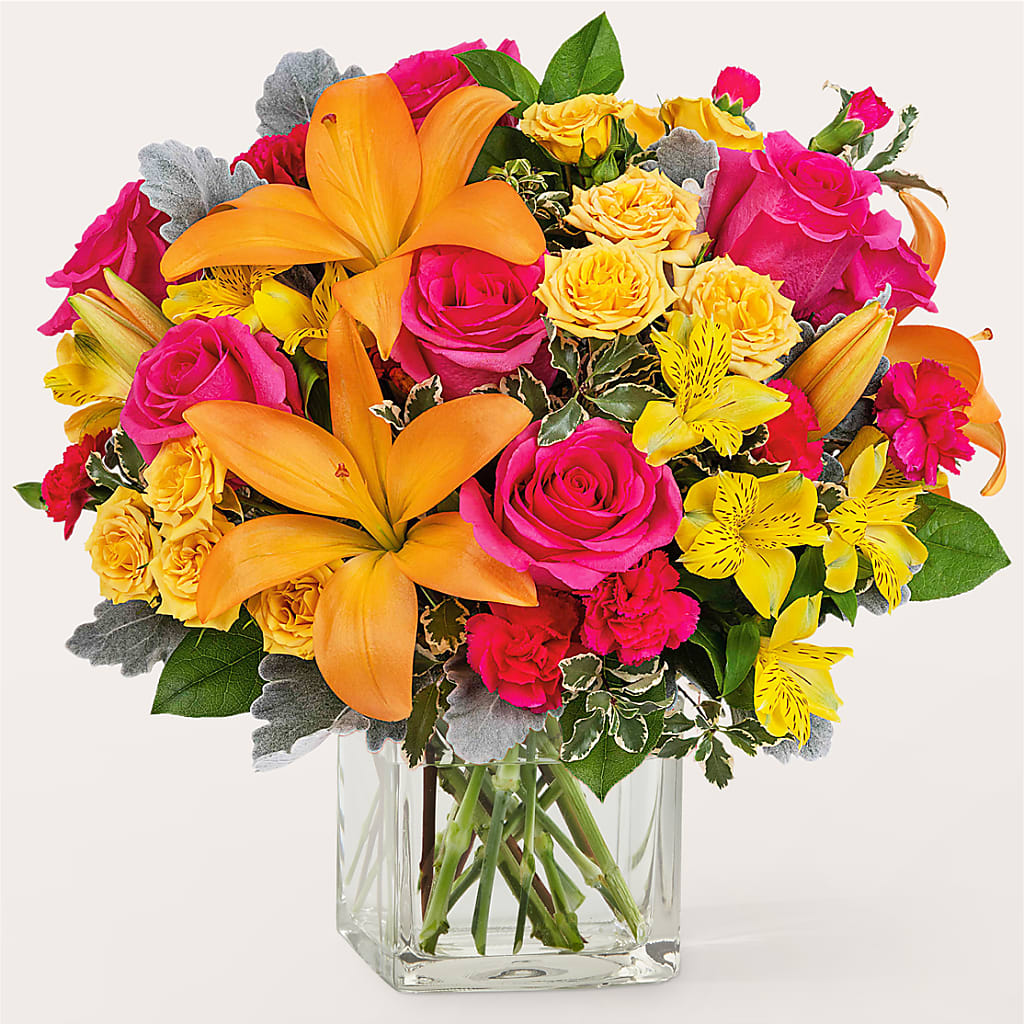 To the Tropics Bouquet – FLOWERS & GIFTS BY ROBERTS, Pinetops NC