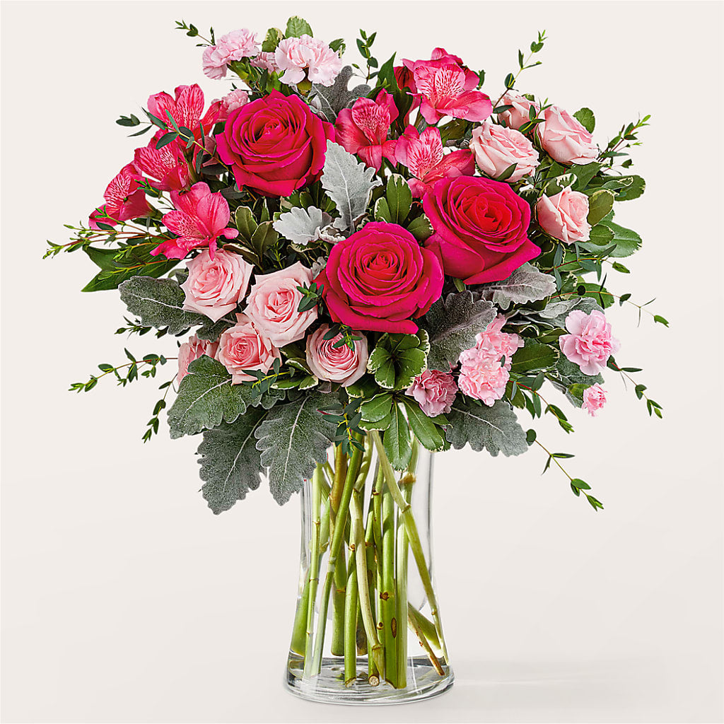 Tickled Pink Bouquet – FLOWERS & GIFTS BY ROBERTS, Pinetops NC