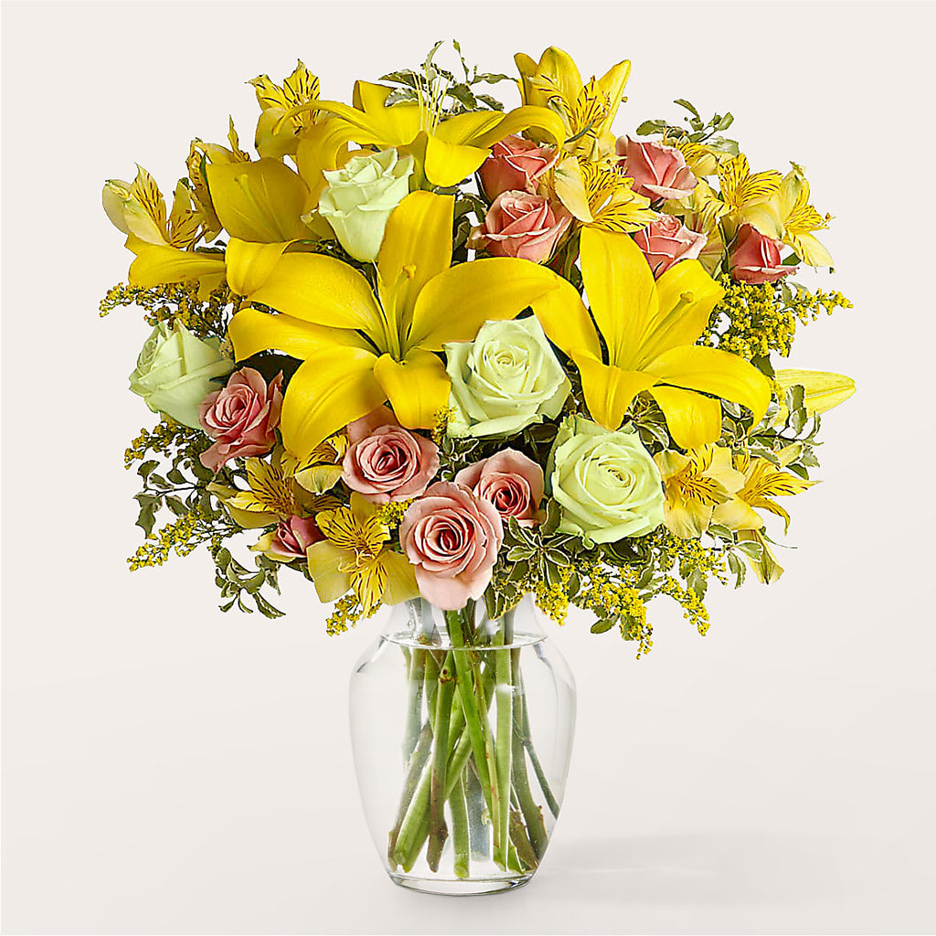 Sunburst Bouquet – FLOWERS & GIFTS BY ROBERTS, Pinetops NC