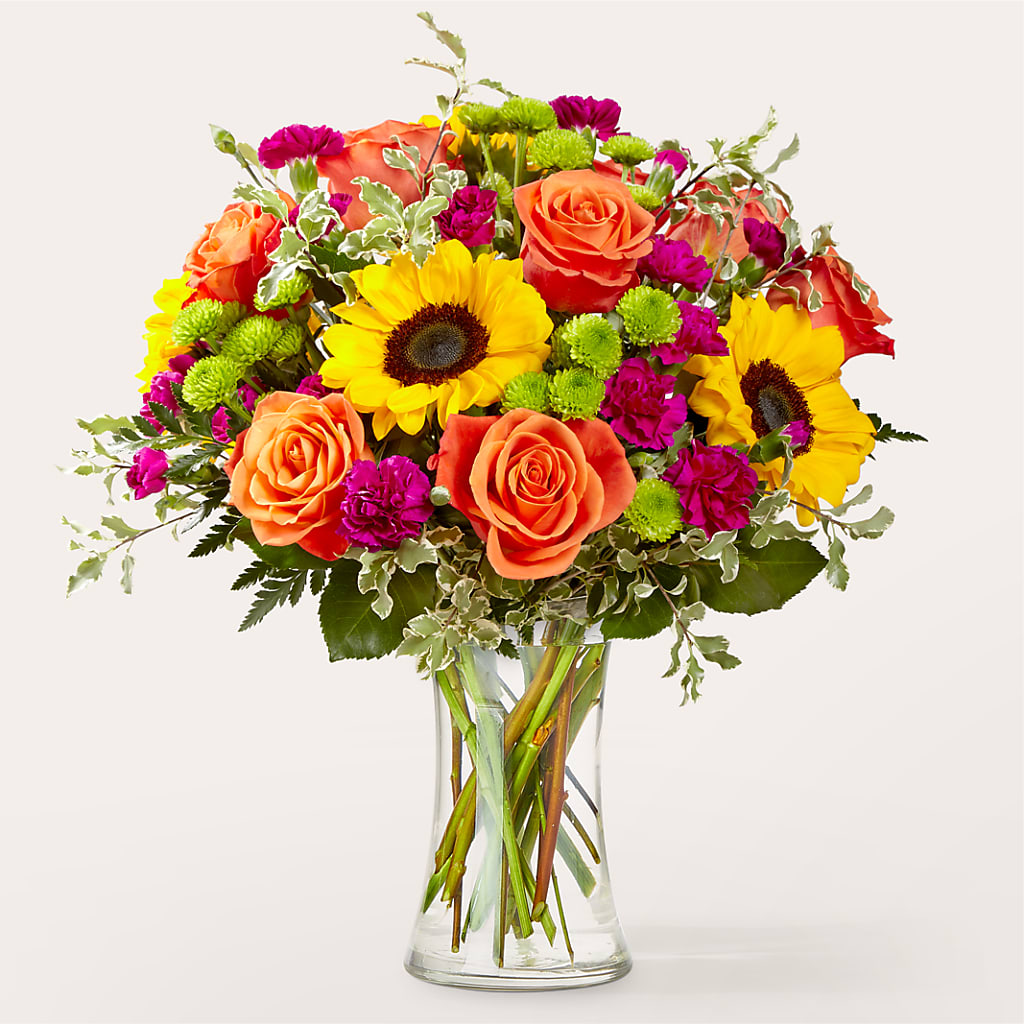 Warmth & Light Bouquet – FLOWERS & GIFTS BY ROBERTS, Pinetops NC
