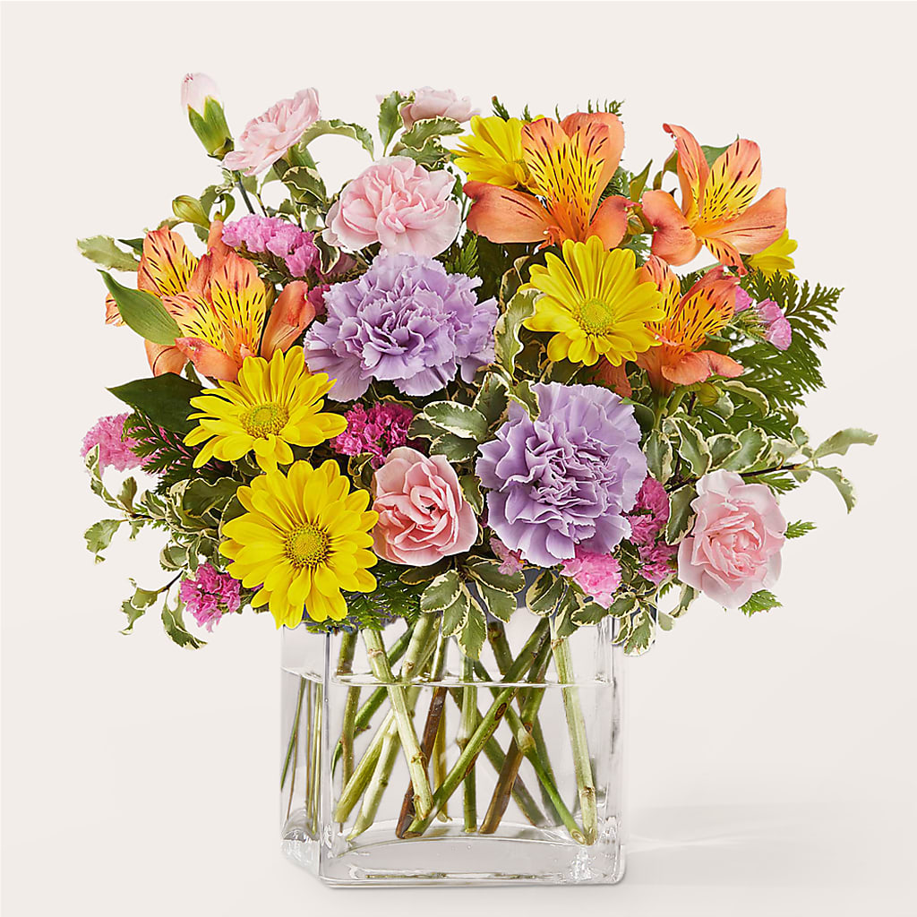 Shades of Happiness Bouquet – FLOWERS & GIFTS BY ROBERTS, Pinetops NC