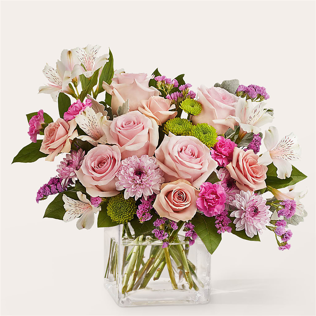 Pink Suede Bouquet – FLOWERS & GIFTS BY ROBERTS, Pinetops NC