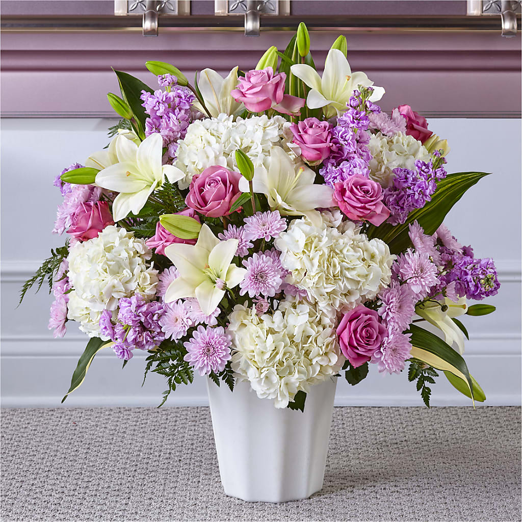 Heaven Sent Floor Basket – FLOWERS & GIFTS BY ROBERTS, Pinetops NC