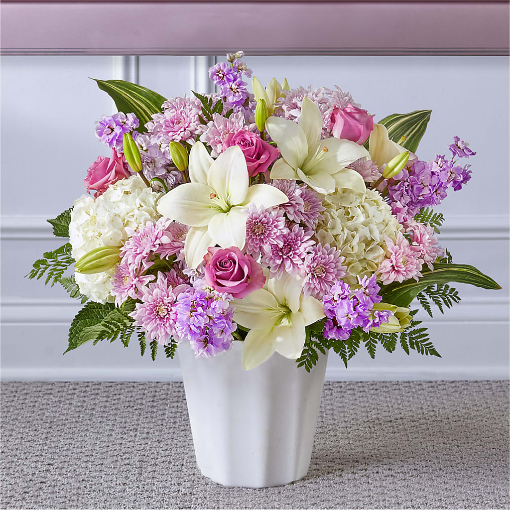 Heaven Sent Floor Basket – FLOWERS & GIFTS BY ROBERTS, Pinetops NC