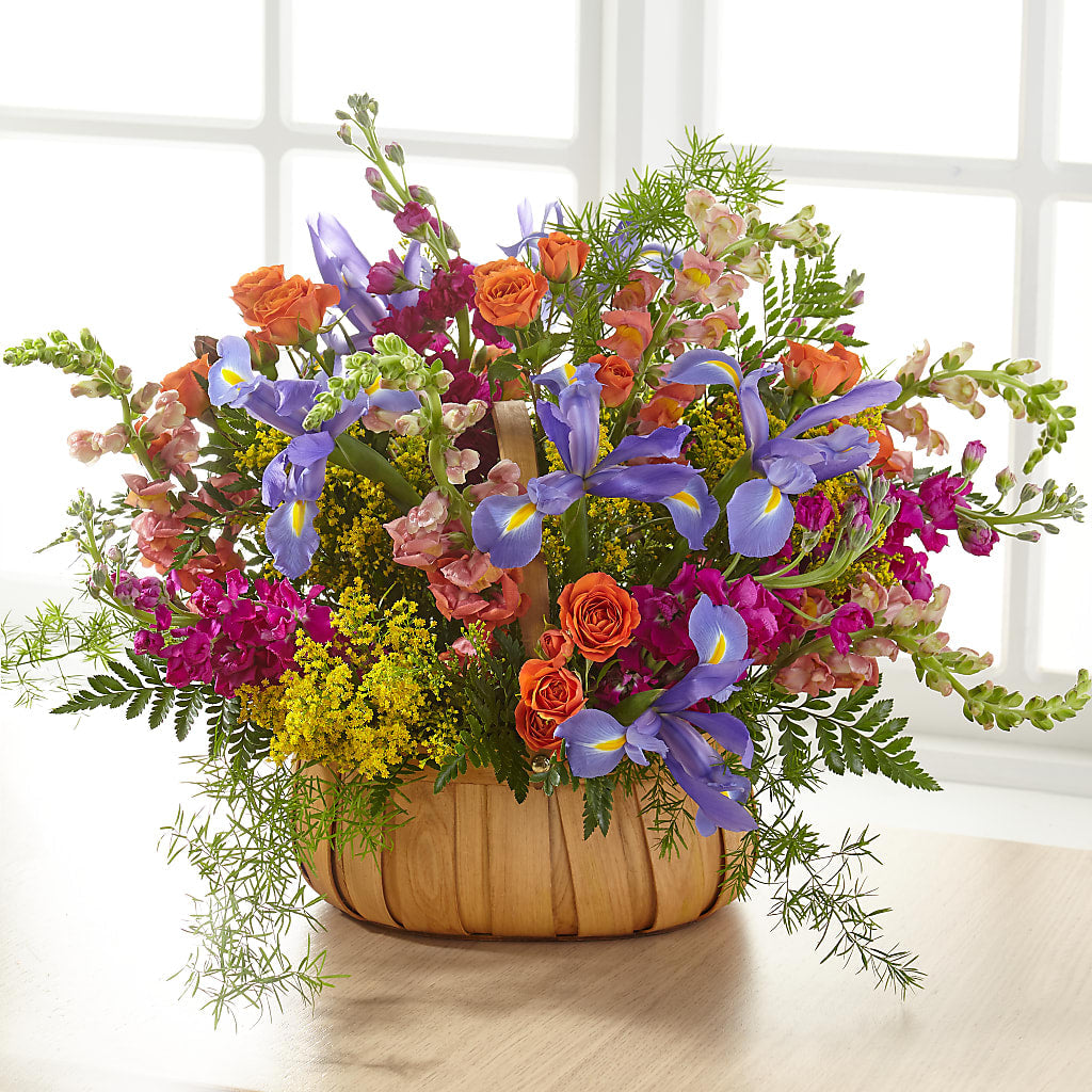 Garden of Life Basket – FLOWERS & GIFTS BY ROBERTS, Pinetops NC