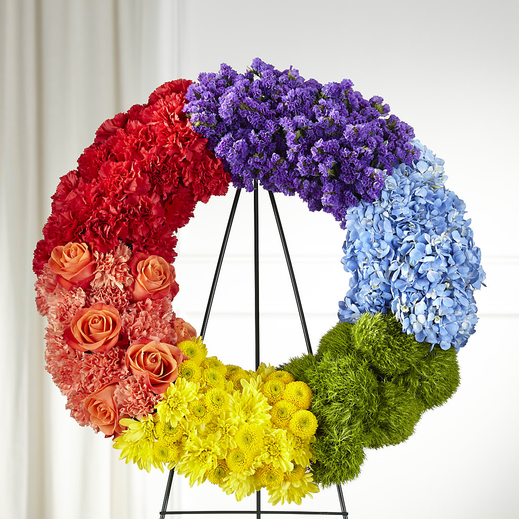 Circle of Love Wreath – FLOWERS & GIFTS BY ROBERTS, Pinetops NC