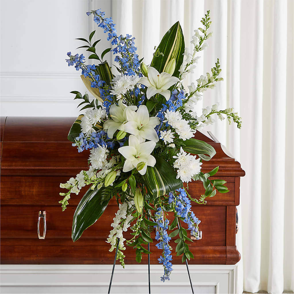 Eternal Impressions Standing Spray – FLOWERS & GIFTS BY ROBERTS, Pinetops NC