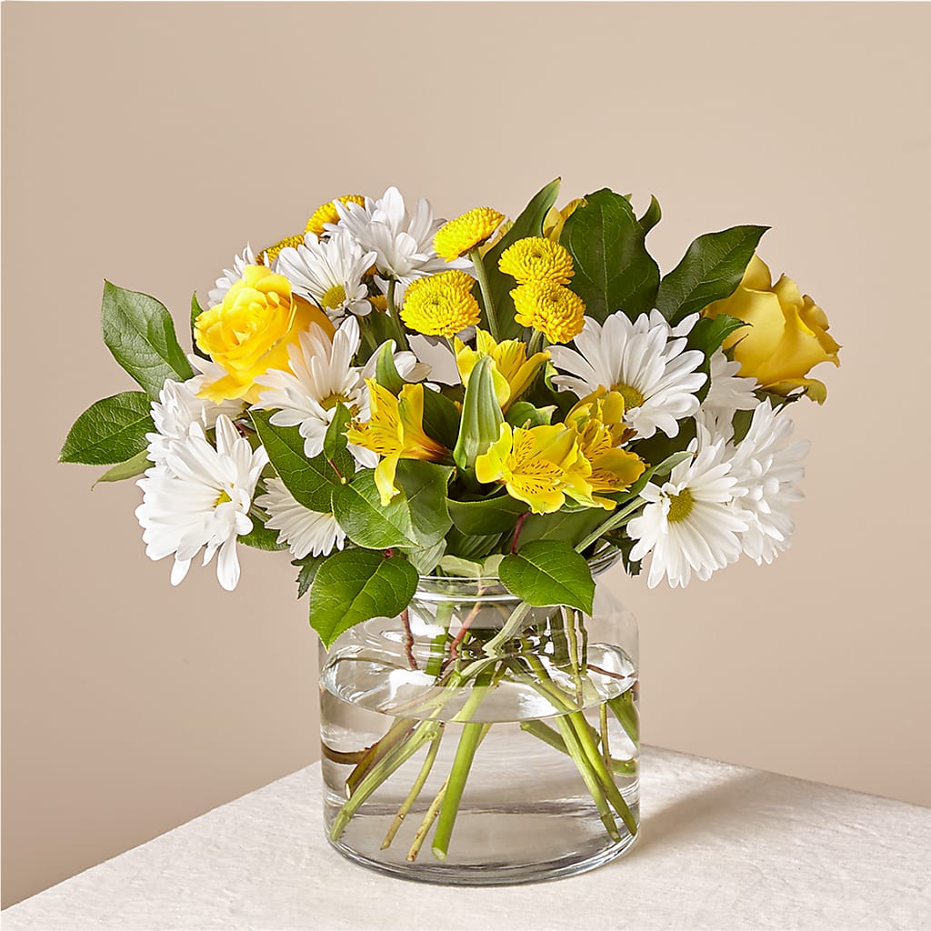 Sunny Sentiments Bouquet – FLOWERS & GIFTS BY ROBERTS, Pinetops NC