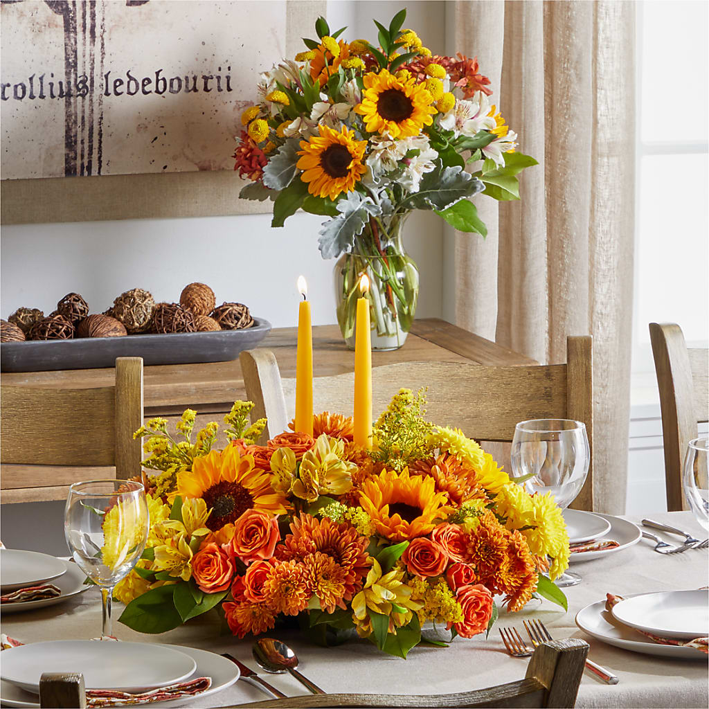 Golden Gathering Bundle – FLOWERS & GIFTS BY ROBERTS, Pinetops NC