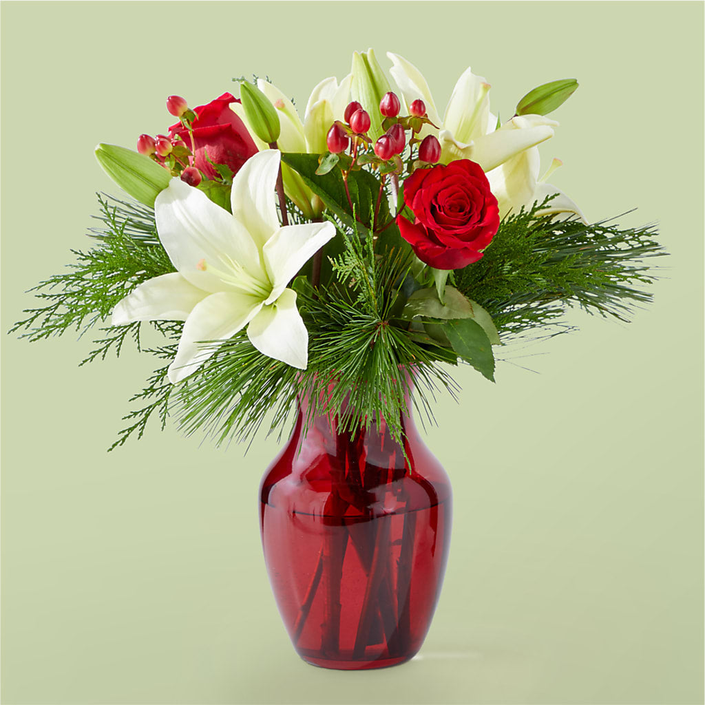 Evergreen Delight Bouquet – FLOWERS & GIFTS BY ROBERTS, Pinetops NC