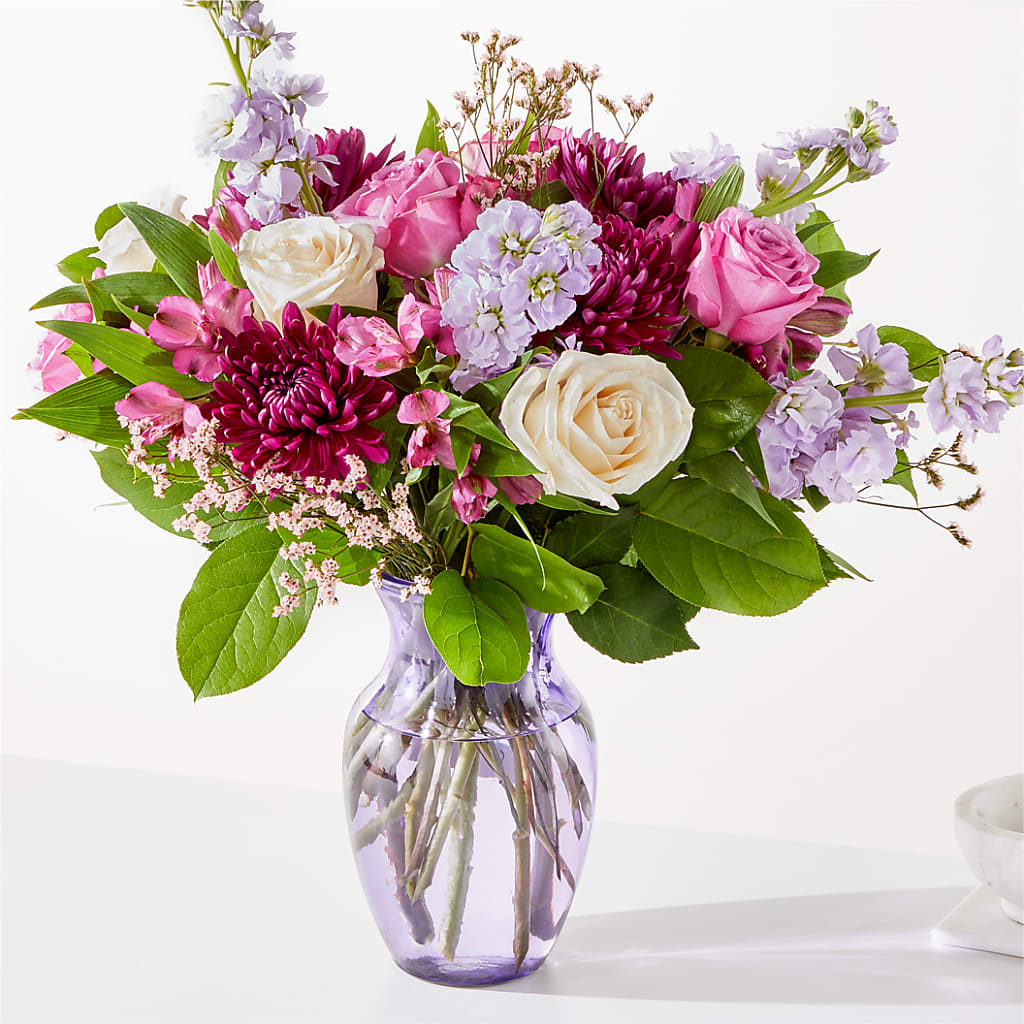 Amethyst Dreams Bouquet – FLOWERS & GIFTS BY ROBERTS, Pinetops NC