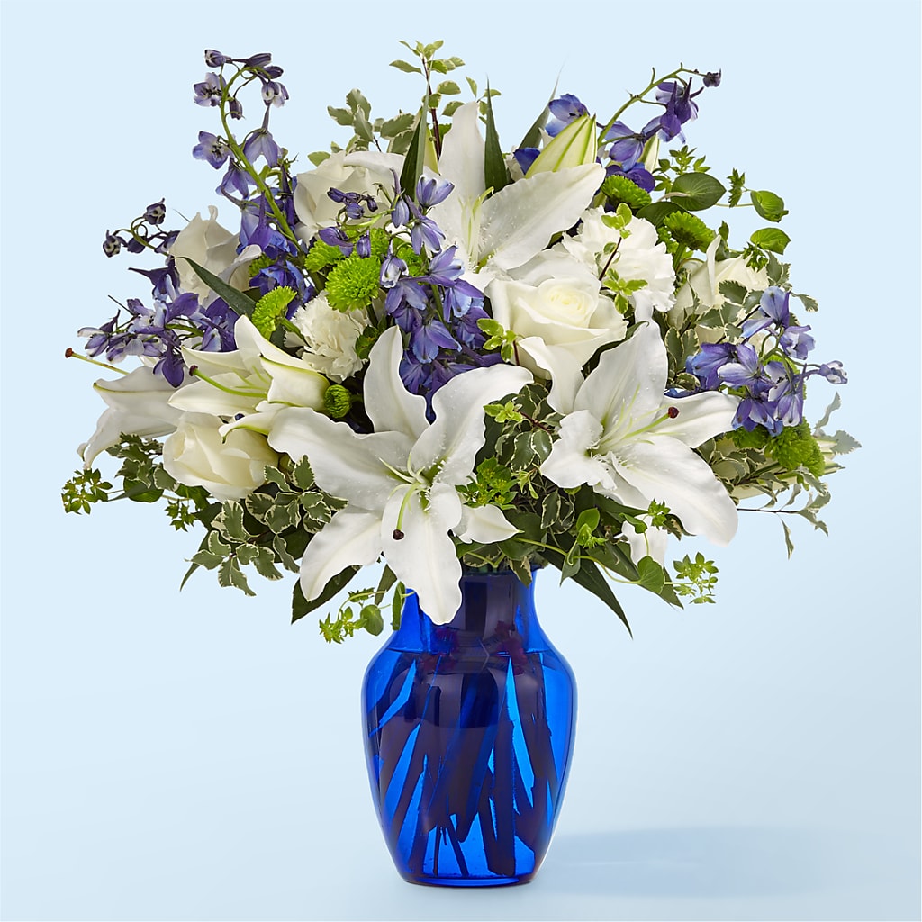 Santorini Bouquet – FLOWERS & GIFTS BY ROBERTS, Pinetops NC