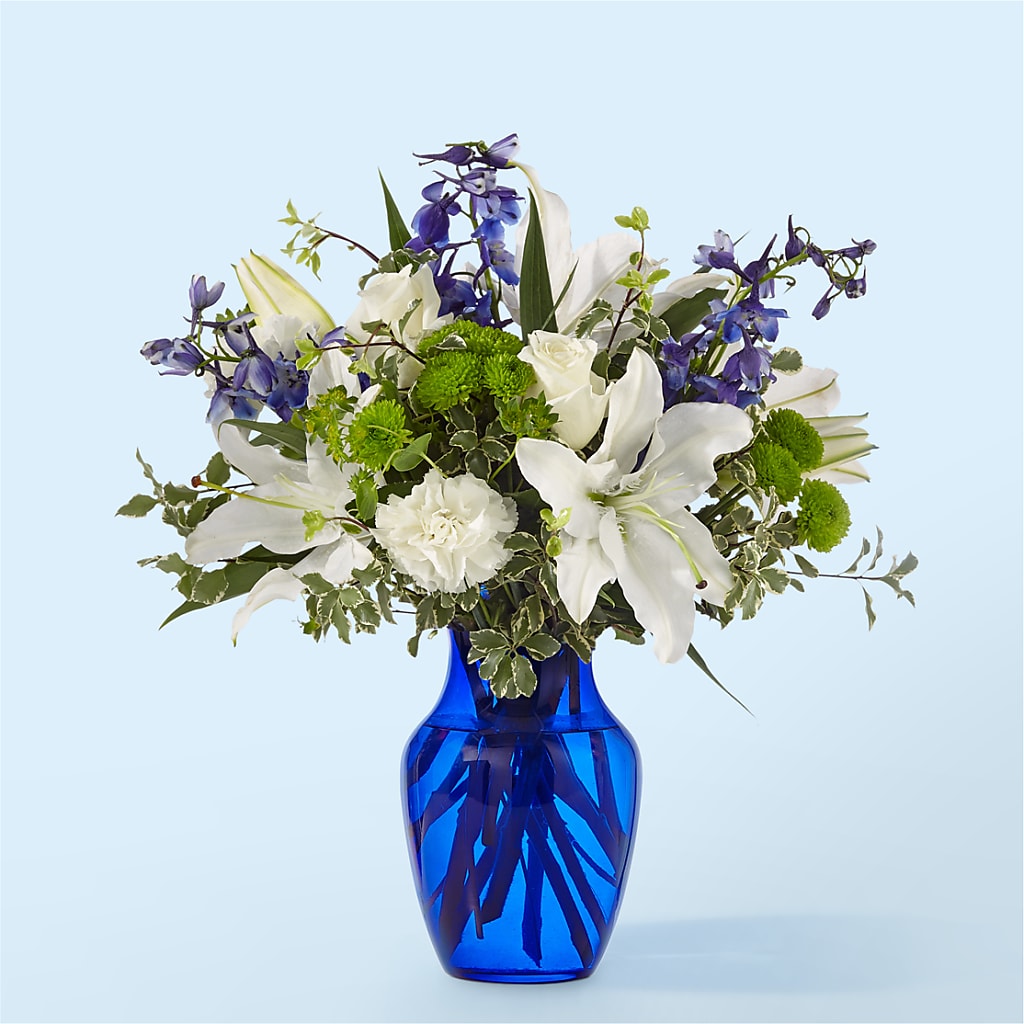Santorini Bouquet – FLOWERS & GIFTS BY ROBERTS, Pinetops NC