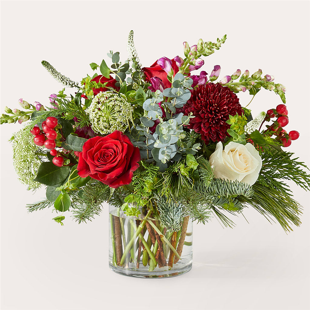 Cranberry Fizz Bouquet – FLOWERS & GIFTS BY ROBERTS, Pinetops NC