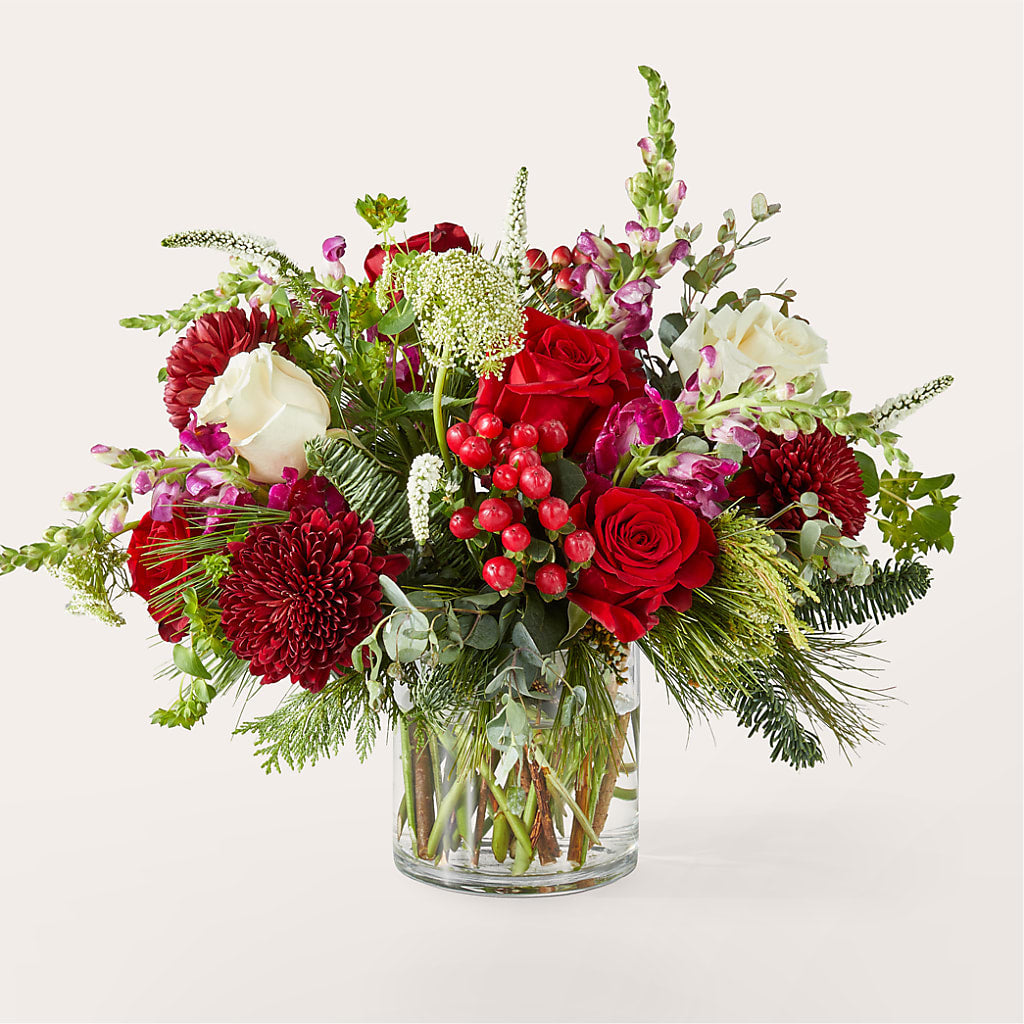Cranberry Fizz Bouquet – FLOWERS & GIFTS BY ROBERTS, Pinetops NC