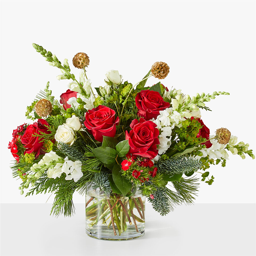 Deck the Halls Bouquet – FLOWERS & GIFTS BY ROBERTS, Pinetops NC