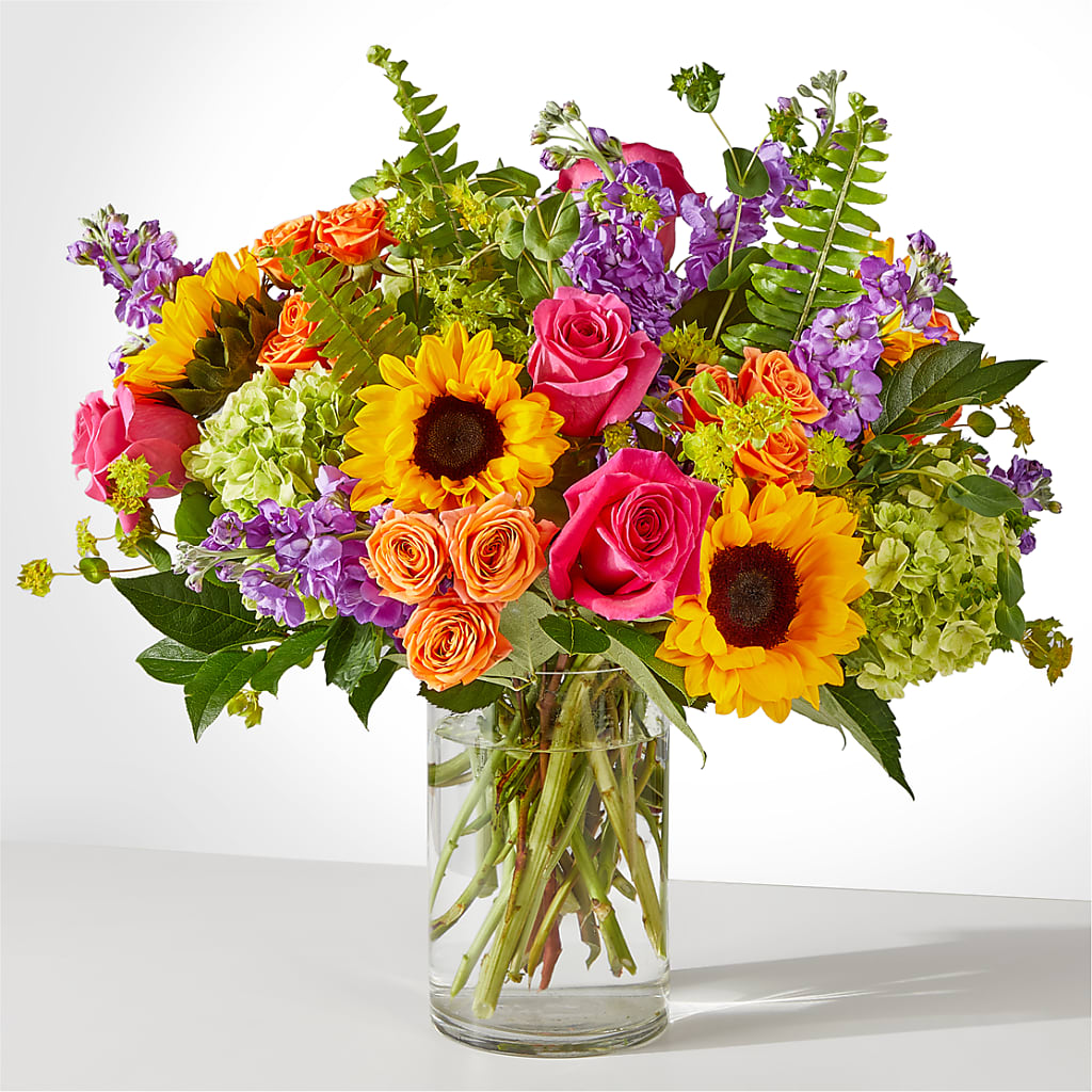 Vibrant Greetings Bouquet – FLOWERS & GIFTS BY ROBERTS, Pinetops NC