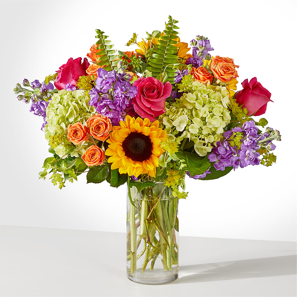 Vibrant Greetings Bouquet – FLOWERS & GIFTS BY ROBERTS, Pinetops NC