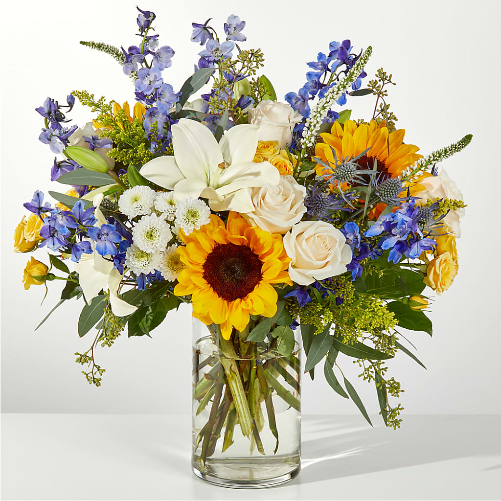 Wonderfully Sunny Bouquet – FLOWERS & GIFTS BY ROBERTS, Pinetops NC