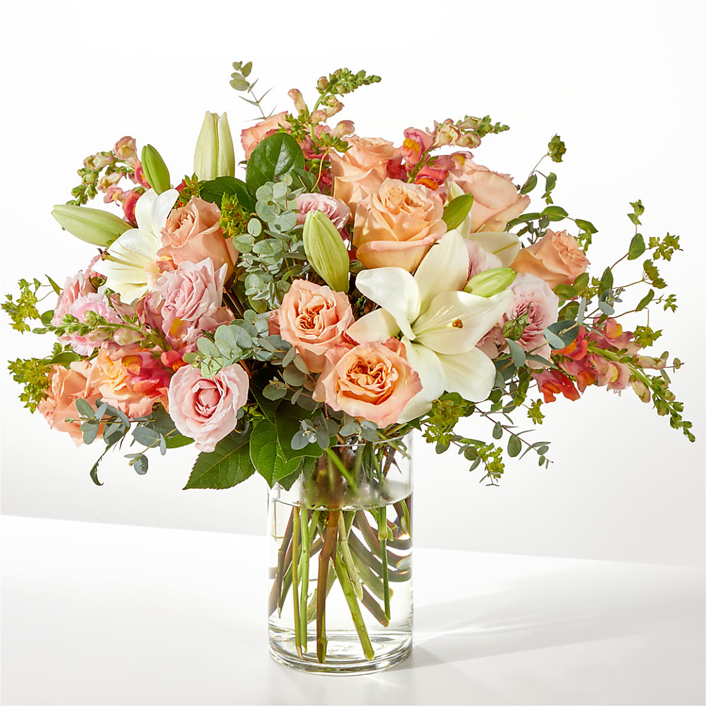 Grapefruit Splash Bouquet – FLOWERS & GIFTS BY ROBERTS, Pinetops NC