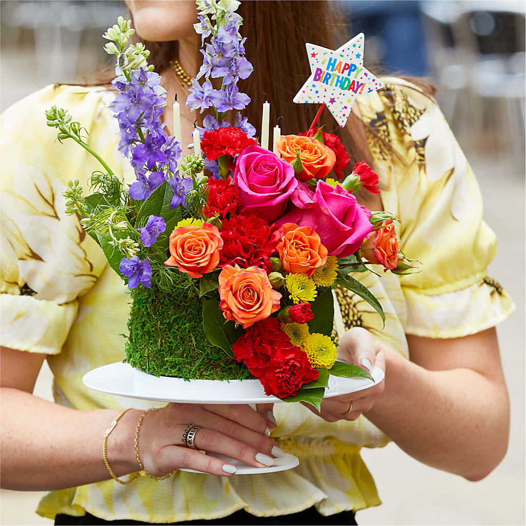 Best Year Yet Floral Cake – FLOWERS & GIFTS BY ROBERTS, Pinetops NC
