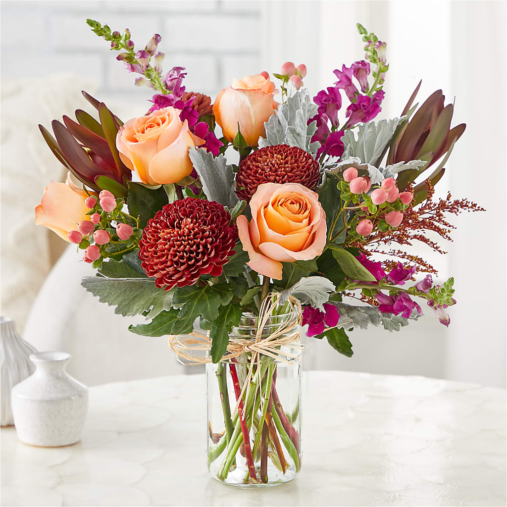 Moody Hues Bouquet – FLOWERS & GIFTS BY ROBERTS, Pinetops NC