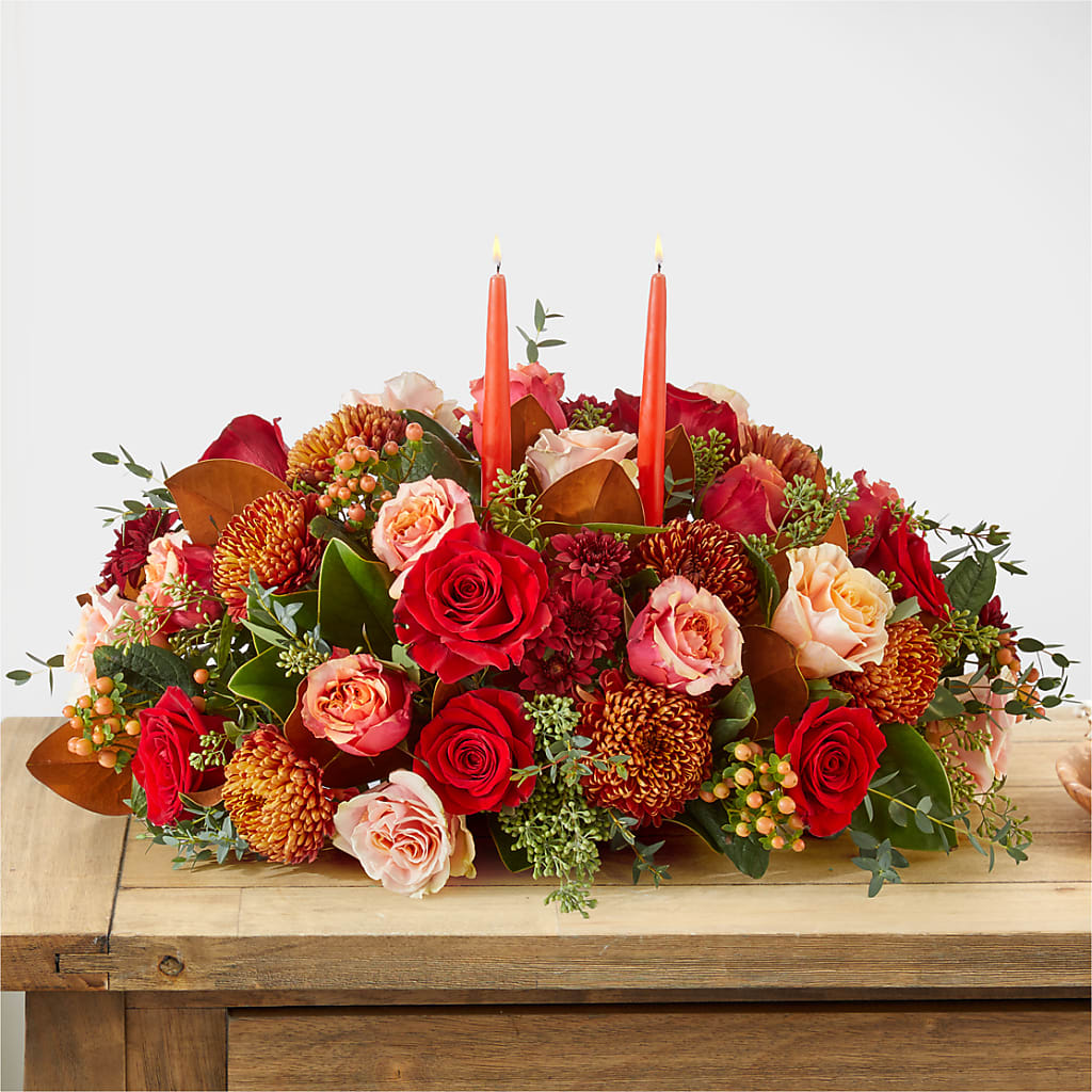 Gather Near Centerpiece – FLOWERS & GIFTS BY ROBERTS, Pinetops NC