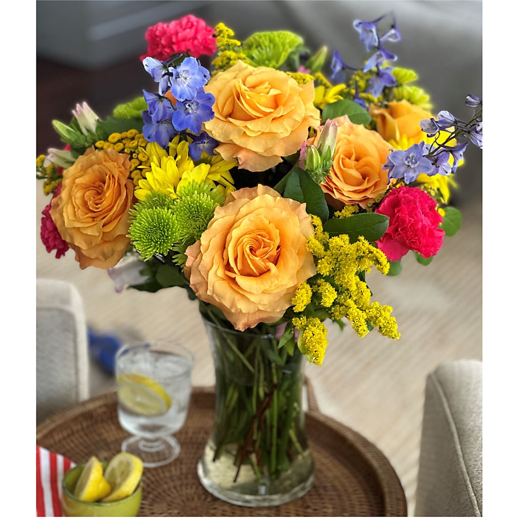 Bold & Bright – A Florist Original – FLOWERS & GIFTS BY ROBERTS, Pinetops NC